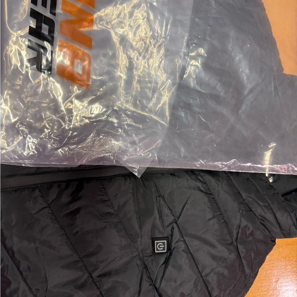 Black Quilted Vest